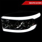 Spec-D 06-08 Ram 1500/06-09 Ram 2500 3500 Headlights Smoked