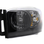 Spec-D 06-08 Ram 1500/06-09 Ram 2500 3500 Headlights OEM Style Black