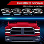 Spec-D 09-18 Ram 1500/10-18 Ram 2500 3500 Sequetial Headlights Black