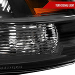Spec-D 09-18 Ram 1500/2500/3500 Headlights OEM Quad Style Black Clear