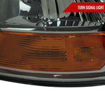 Spec-D 10-18 Ram 1500 2500 3500 Ram Classic Headlights OEM Quad Smoked