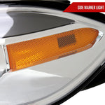Spec-D 13-16 Dodge Dart Headlights OEM Style High/Low Beam Chrome