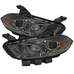 Spec-D 13-16 Dodge Dart Headlights OEM Style High/Low Beam Smoked