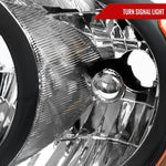 Spec-D 04-06 Dodge Durango Headlights OEM Style Black Amber