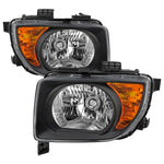 Spec-D 03-08 Honda Element Headlights OEM Style Black/Clear