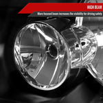 Spec-D 03-07 Ford Expedition Headlights OEM Style Black Amber