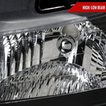 Spec-D 05-09 Equinox OEM Style with SEQ Bar Matte Headlights Black
