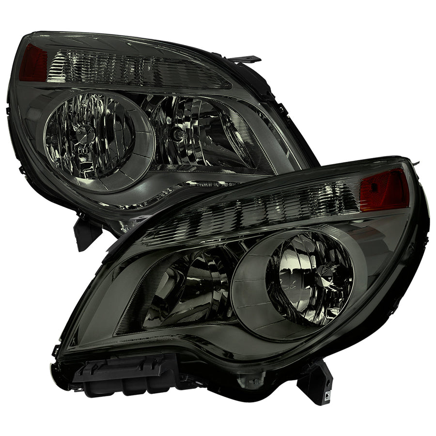 Spec-D 10-15 Chevy Equinox Headlights OEM Style Chrome/Smoked Lens