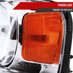 Spec-D 04-08 Ford F-150 Mark LT Headlights Dual Halo Projector Chrome