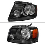 Spec-D 04-08 Ford F-150/ 06-08 Lincoln Mark LT OE Style Headlights Blk