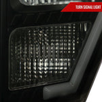 Spec-D 09-14 Ford F-150 Headlights OEM Style Amber Black/Smoked