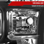 Spec-D 15-17 Ford F-150 Headlights OEM Style Replacement Black