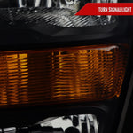 Spec-D 21-23 Ford F-150 Headlights OEM Style Black Smoked.