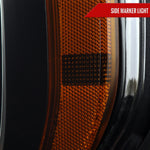 Spec-D 21-23 Ford F-150 Headlights OEM Style Black Smoked.