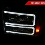 Spec-D 05-07 Ford F-250 F-350 Headlights Projector Smoked G3
