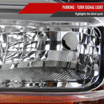 Spec-D 08-10 F-250/F-350/F-450 Super Duty Headlights OEM Style Chrome
