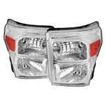 Spec-D 11-16 F250/F350/F450/F550 Super Duty Headlights OEM Style