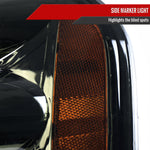 Spec-D 01-04 Nissan Frontier XE OE Style Chrome/ Smoked Headlights