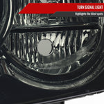 Spec-D 05-07 Jeep Grand Cherokee OE Style Chrome/ Smoked Headlights