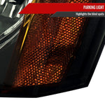 Spec-D 05-07 Jeep Grand Cherokee OE Style Chrome/ Smoked Headlights