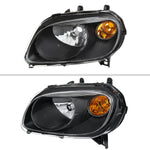 Spec-D 06-11 Chevy HHR Headlights OEM Style Matte Black