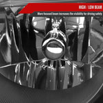 Spec-D 06-11 Chevy HHR Headlights OEM Style Matte Black