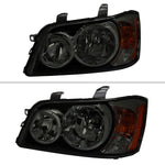 Spec-D 01-03 Highlander Headlights OEM Style Chrome/Smoked Lens