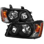 Spec-D 01-03 Highlander OEM OEM Style Headlights Black