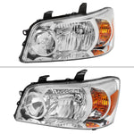 Spec-D 04-07 Toyota Highlander Headlights OEM Style Clear
