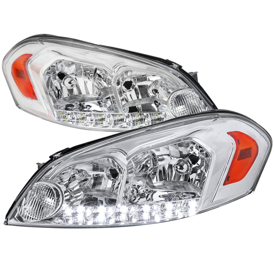 Spec-D 06-16 Impala/06-07 Monte Carlo Headlights Chrome/Clear