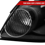 Spec-D 06-16 Impala/06-07 Monte Carlo Headlights LED Strip Black/Clear