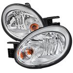 Spec-D 03-05 Dodge Neon Headlights OEM Crystal Chrome/Clear.