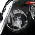 Spec-D 05-07 Honda Odyssey Headlights OEM Style 9006 Bulbs Black