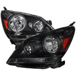 Spec-D 05-07 Honda Odyssey Headlights OEM Style 9006 Bulbs Black