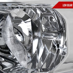 Spec-D 19-24 Ram 1500 Animated LED Bar Headlights OEM Style Chrome