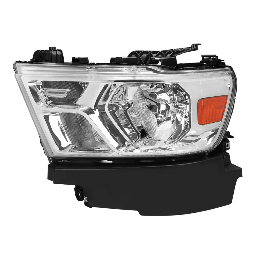 Spec-D 19-24 Ram 1500 Driver Headlight Chrome Replacement