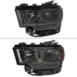 Spec-D 19-24 Ram 2500-5500 Headlights Factory Style Chrome/Smoked