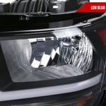 Spec-D 19-24 Ram 2500-5500 Headlights LED Bar OEM Style Matte Black