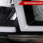 Spec-D 19-24 Ram 2500-5500 Headlights LED Bar OEM Style Matte Black