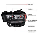 Spec-D 19-24 Ram 2500/3500 Driver Headlight Black Replacement