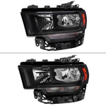 Spec-D 19-24 Ram 2500 3500 4500 5500 Headlights OEM Style Black