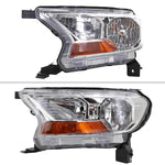 Spec-D 19-22 Ford Ranger XL/XLT OEM Style Halogen Headlights Chrome