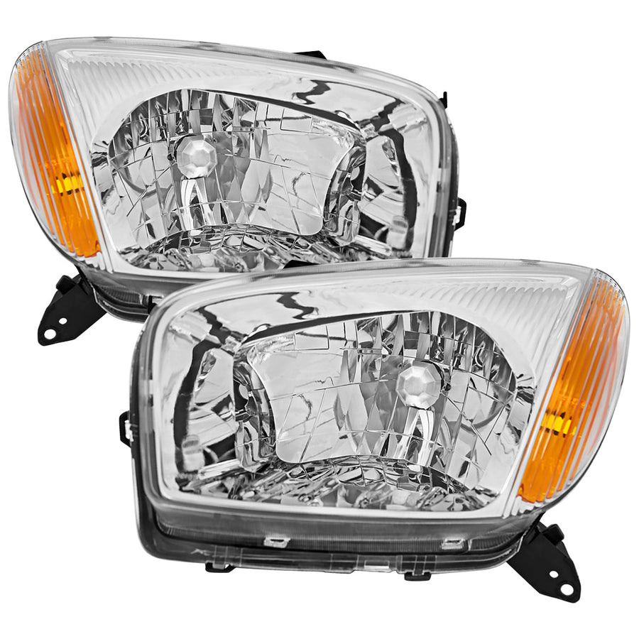 Spec-D 01-03 Toyota RAV4 Headlights OEM Style Chrome