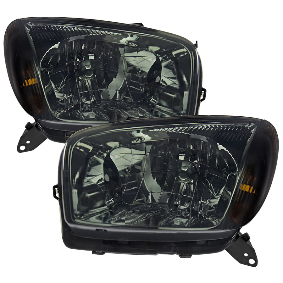 Spec-D 01-03 RAV4 OE Style Headlights Chrome w/ Smoked Lens