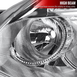 Spec-D 08-13 Nissan Rogue Driver Headlight OEM Chrome Replacement