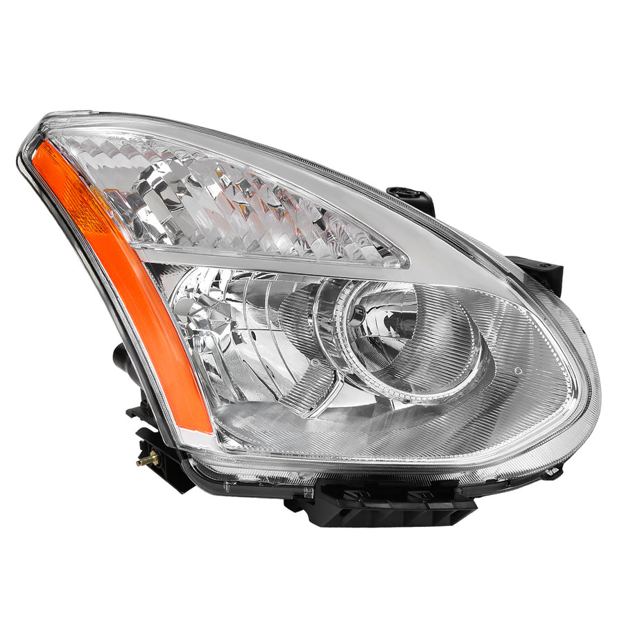 Spec-D 08-13 Nissan Rogue Passenger Headlight OEM Chrome Replacement