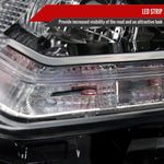 Spec-D 14-16 Nissan Rogue Driver LED Black Replacement
