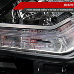 Spec-D 14-16 Nissan Rogue Passenger LED Black Replacement