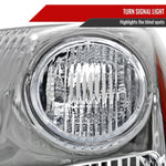 Spec-D 07-09 Nissan Sentra Headlights OEM Style Chrome