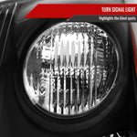 Spec-D 07-09 Nissan Sentra Headlights OEM Style Black/Clear